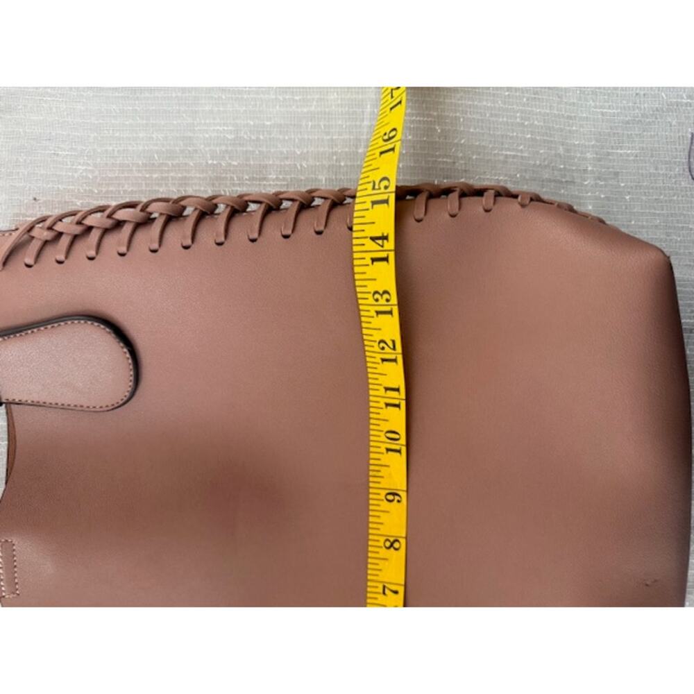 UNBRANDED LARGE BROWN SHOULDER BAG - Picture 6 of 7
